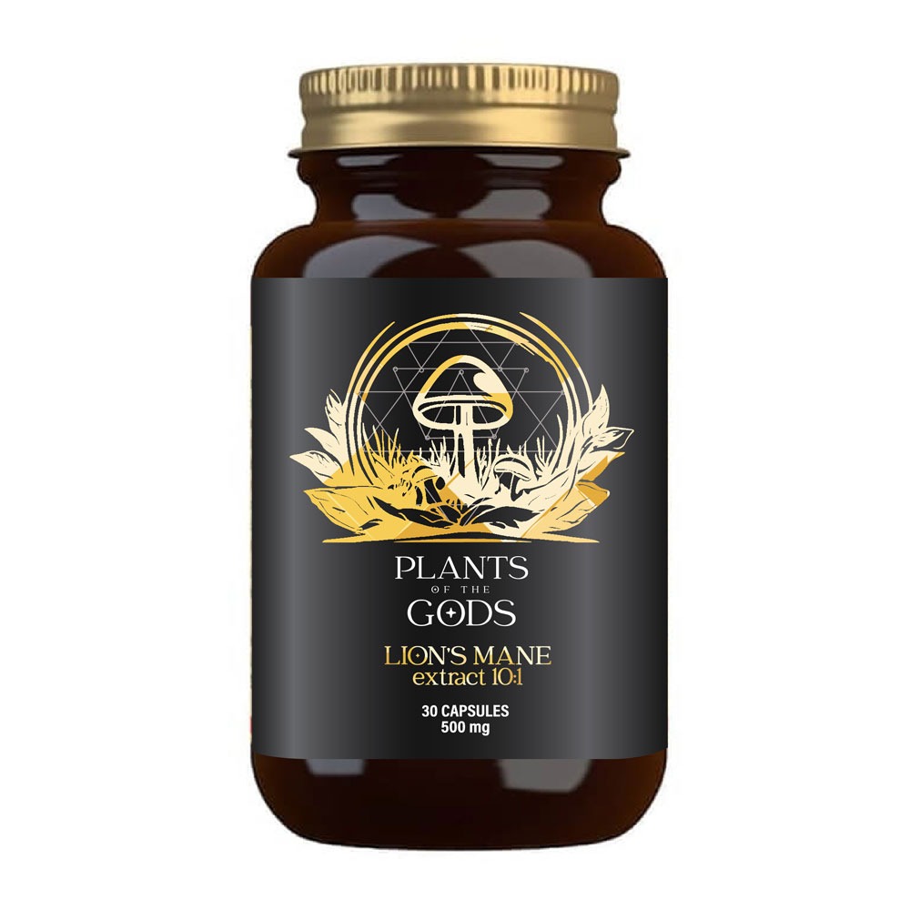 Lion's Mane Extract 10:1 - 500mg 30 Caps