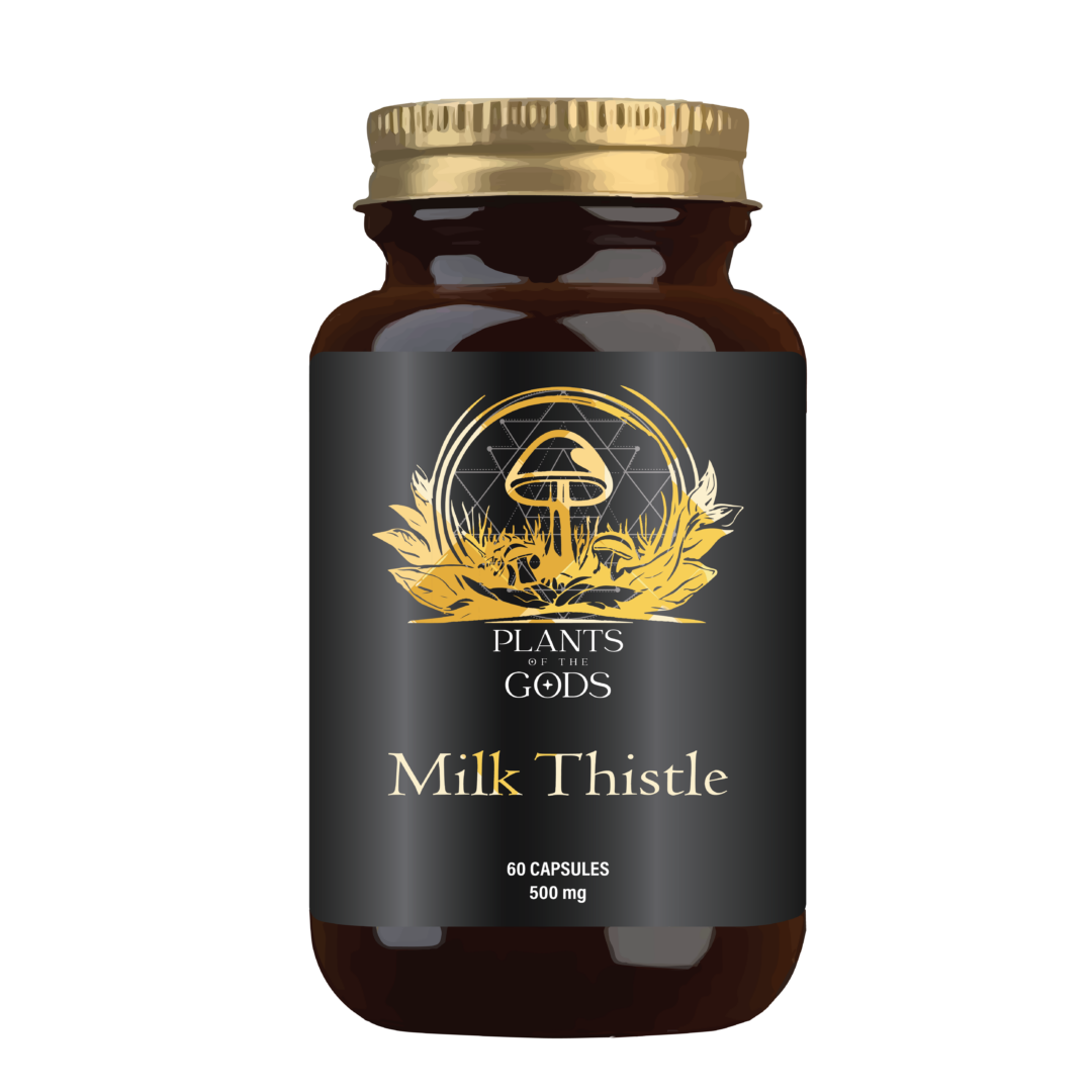 Milk Thistle 500mg Bottle – Natural Liver Cleanse & Detox Support