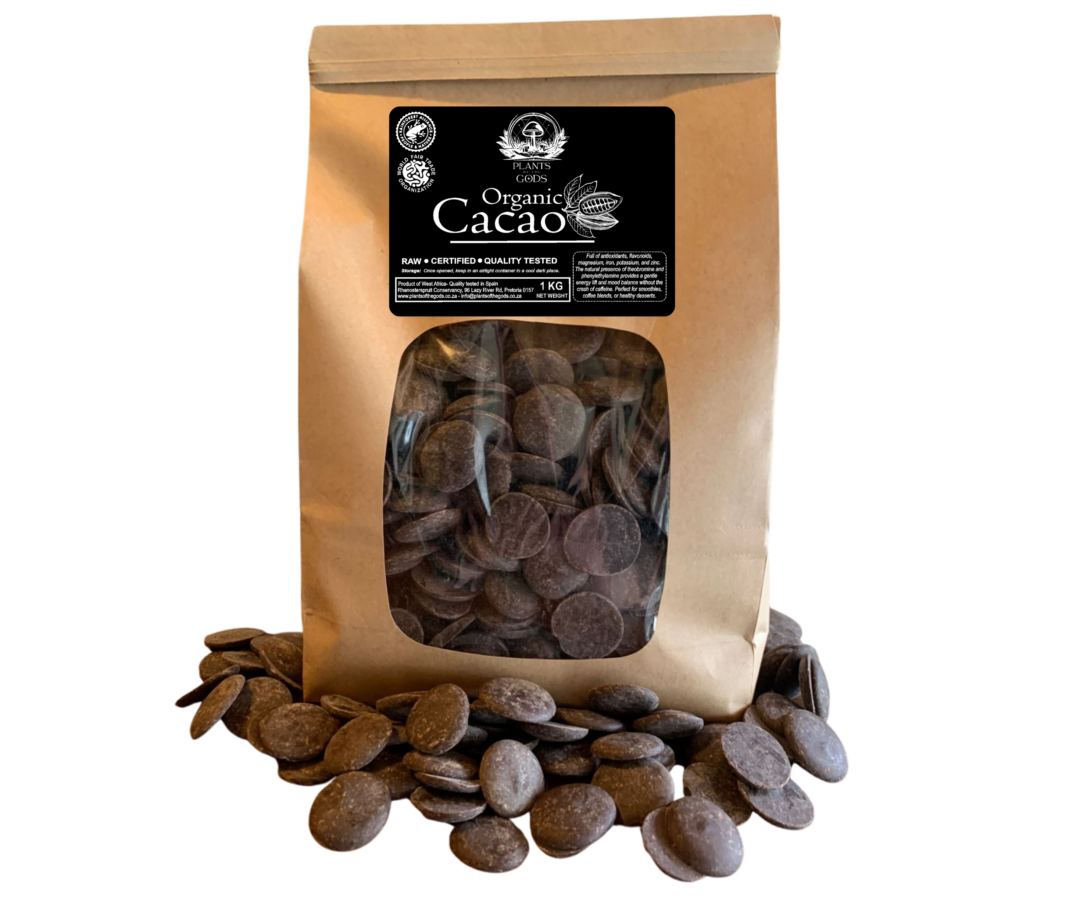 Organic Cacao 1KG Bag – Premium Antioxidant-Rich Superfood for Energy & Wellness